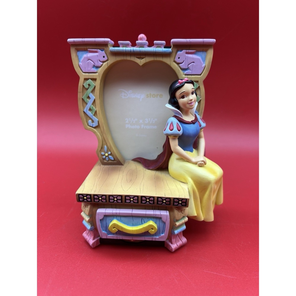 Disney 3D Photo Frame Snow White Dresser Wardrobe Drawer Jewelry Trinket